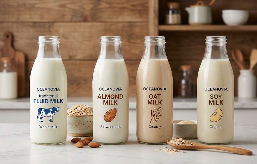 Fluid Milk or Milk Alternative Products